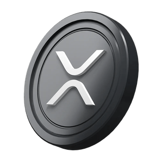 XRP Ripple-myntet som grafisk element i en kryptostartguide